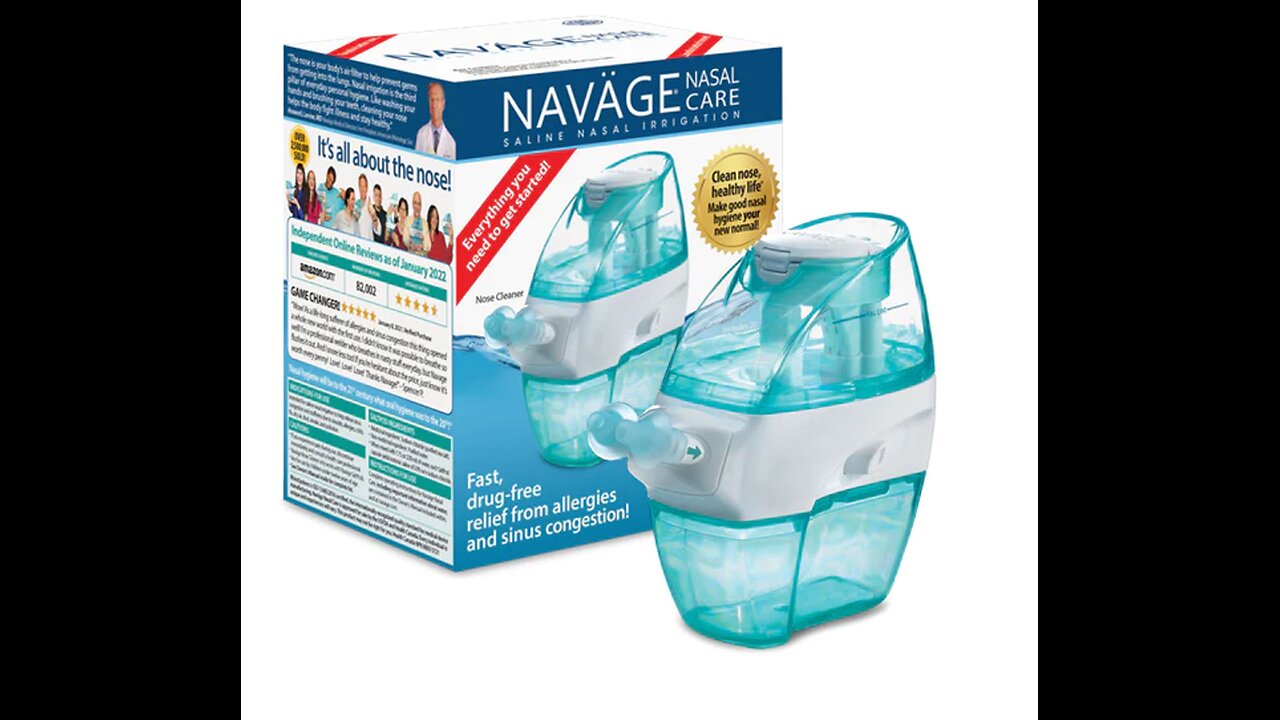 Navage -clear your nasal / nose with seconds