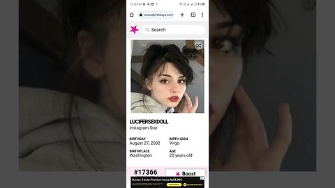 HAPPY 20 BIRTHDAY LUCIFERSEXDOLL Instagram Star