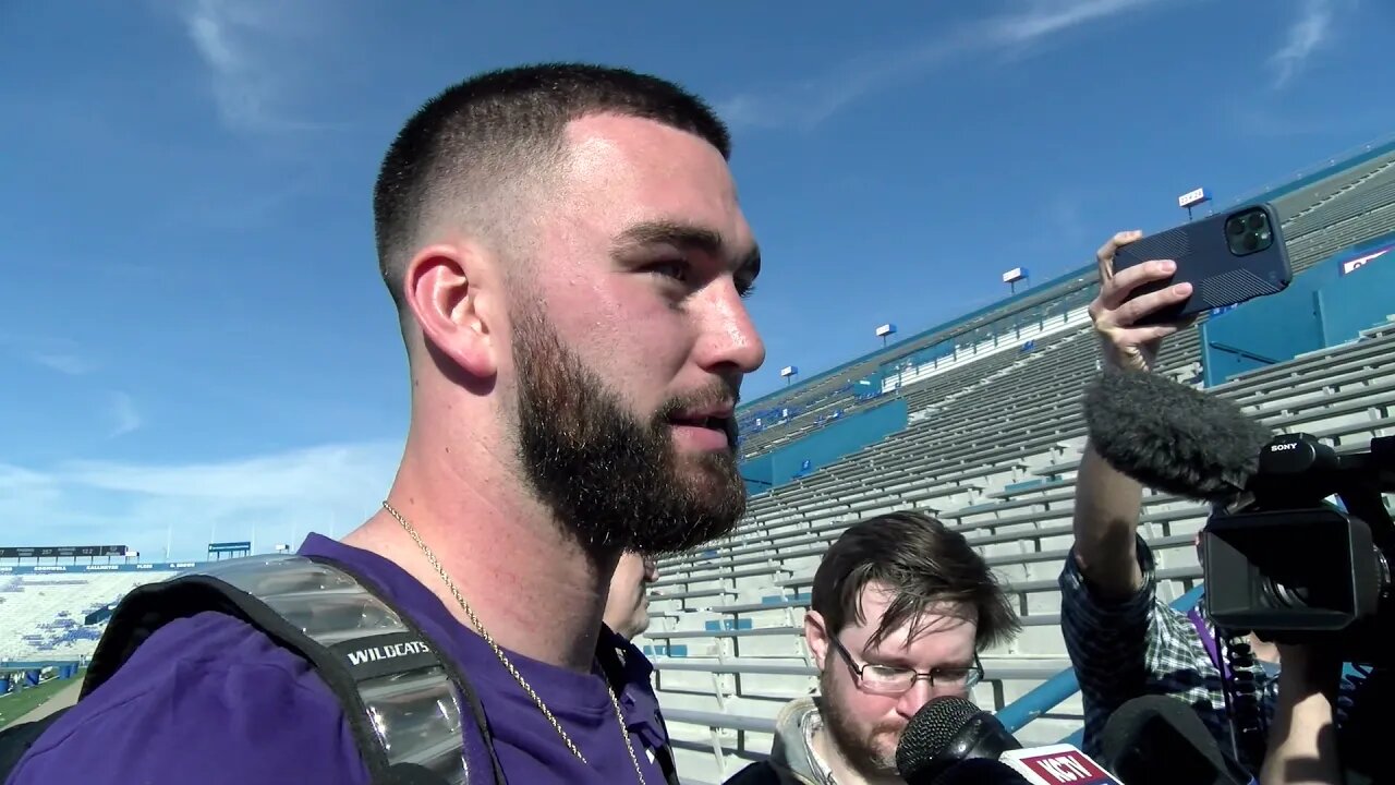 Kansas State Football | Skylar Thompson Postgame Interview | K-State 35, Kansas 10