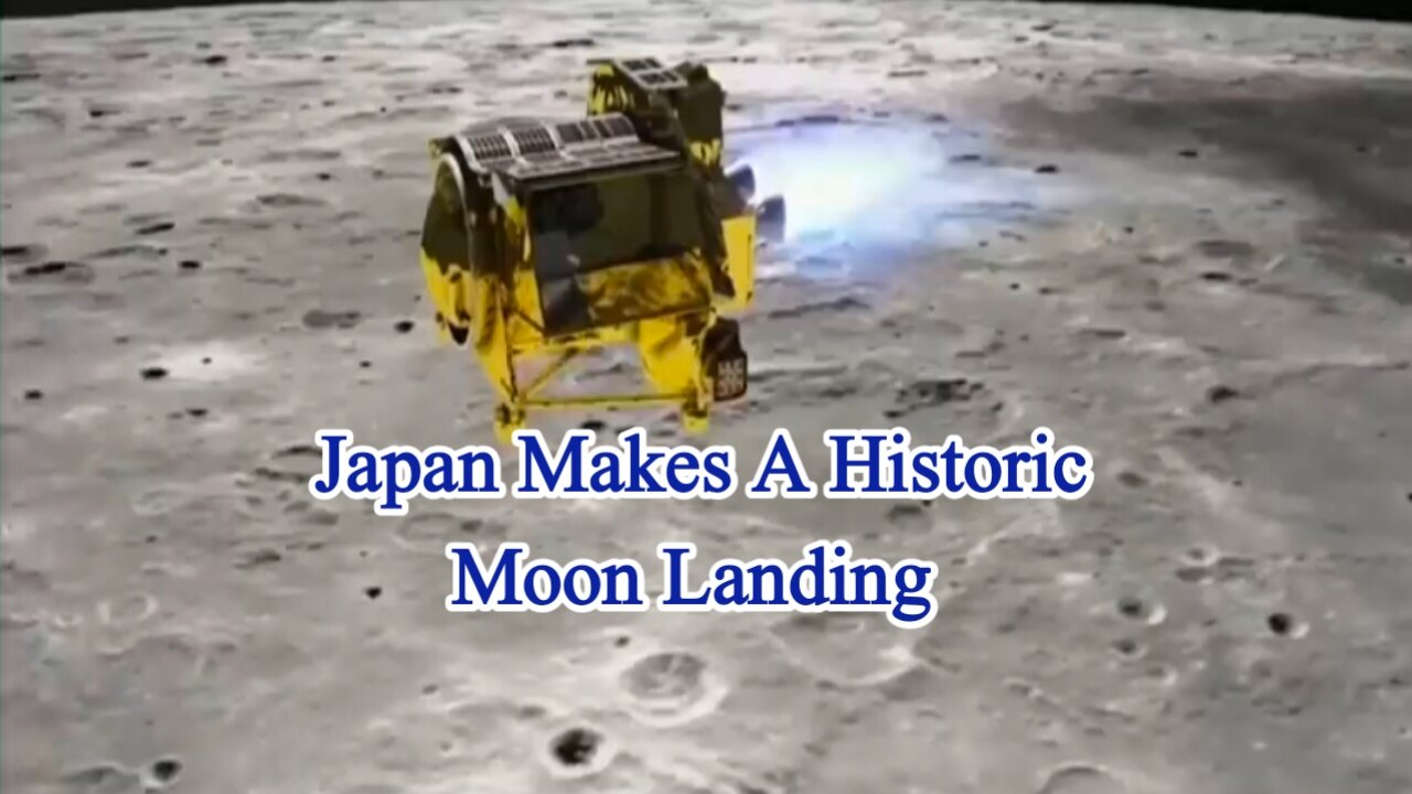 Japan makes historic moon landing but mission remains up in the air