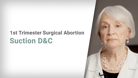 1st Trimester Abortion | Suction Dilation and Curettage (D&C) | #WhatIsAbortion?