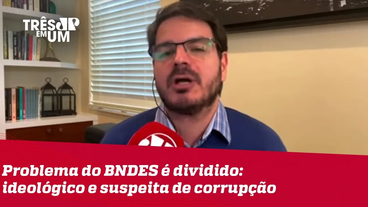 #RodrigoConstantino: Problema do BNDES é dividido em duas partes; ideológica e suspeita de corrupção