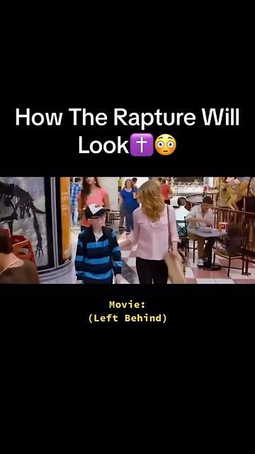 THIS IS HOW THE RAPTURE WILL LOOKS LIKE .