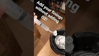 How to add finings to your beer O2 free!!