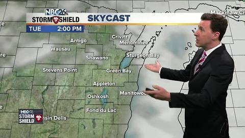 Michael Fish's NBC26 Storm Shield weather forecast