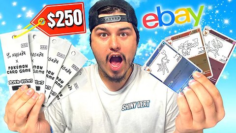 Risking $250 To Open Yu Nagaba Pokémon Packs