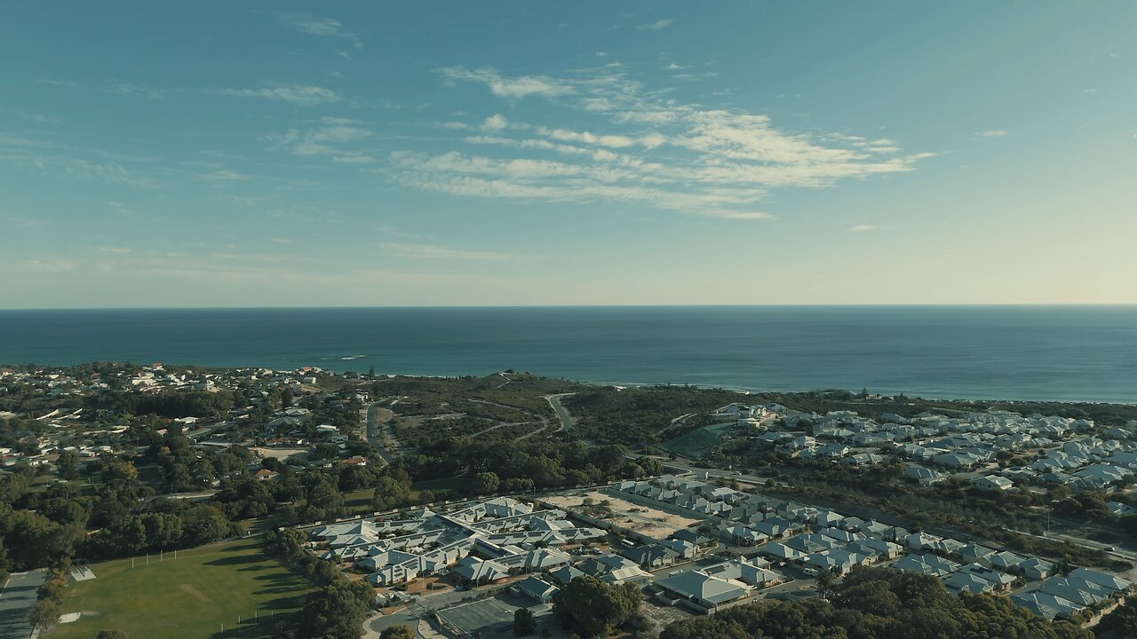 High Altitude Drone Shots Australia Perth Wa