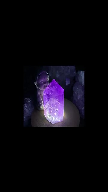 CRYSTAL MOOD LIGHT (AMETHYST MINI GENERATOR)