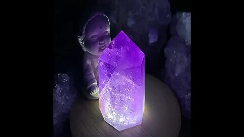 CRYSTAL MOOD LIGHT (AMETHYST MINI GENERATOR)