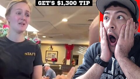 PREGNANT WAITRESS CRIES OVER MASSIVE TIP