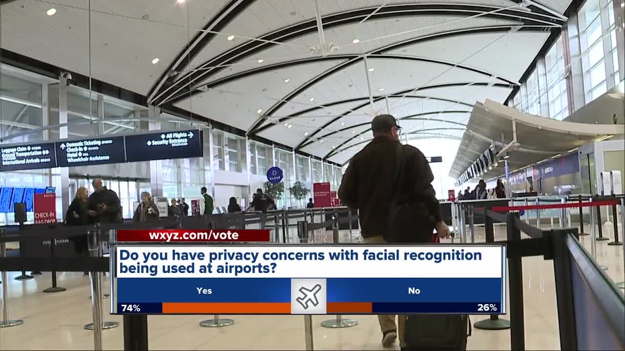 Expect facial recognition technology at Detroit Metro Airport