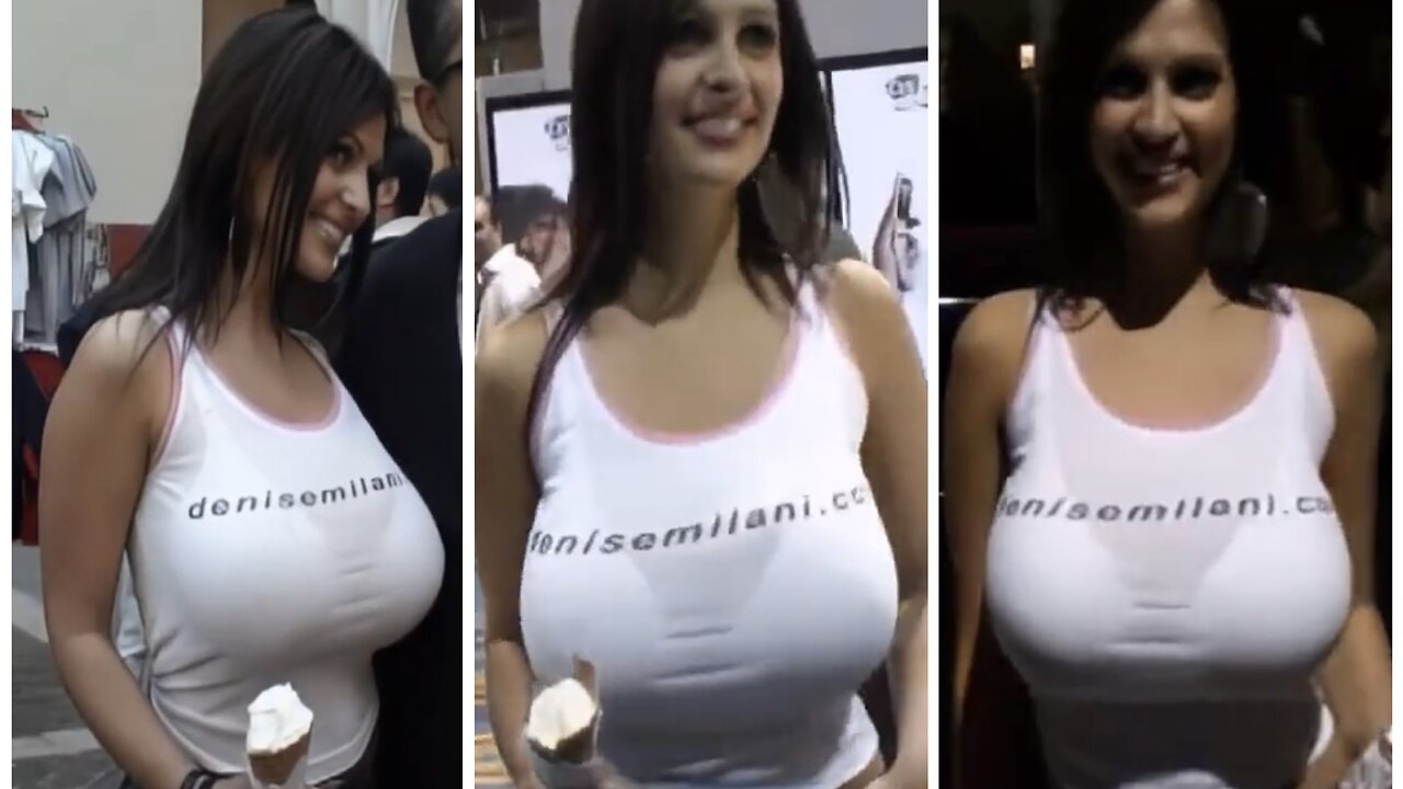 Model Denise Milani in Las Vegas