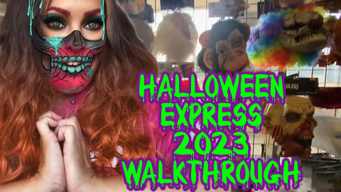 Halloween Express 2023 Store Walkthrough