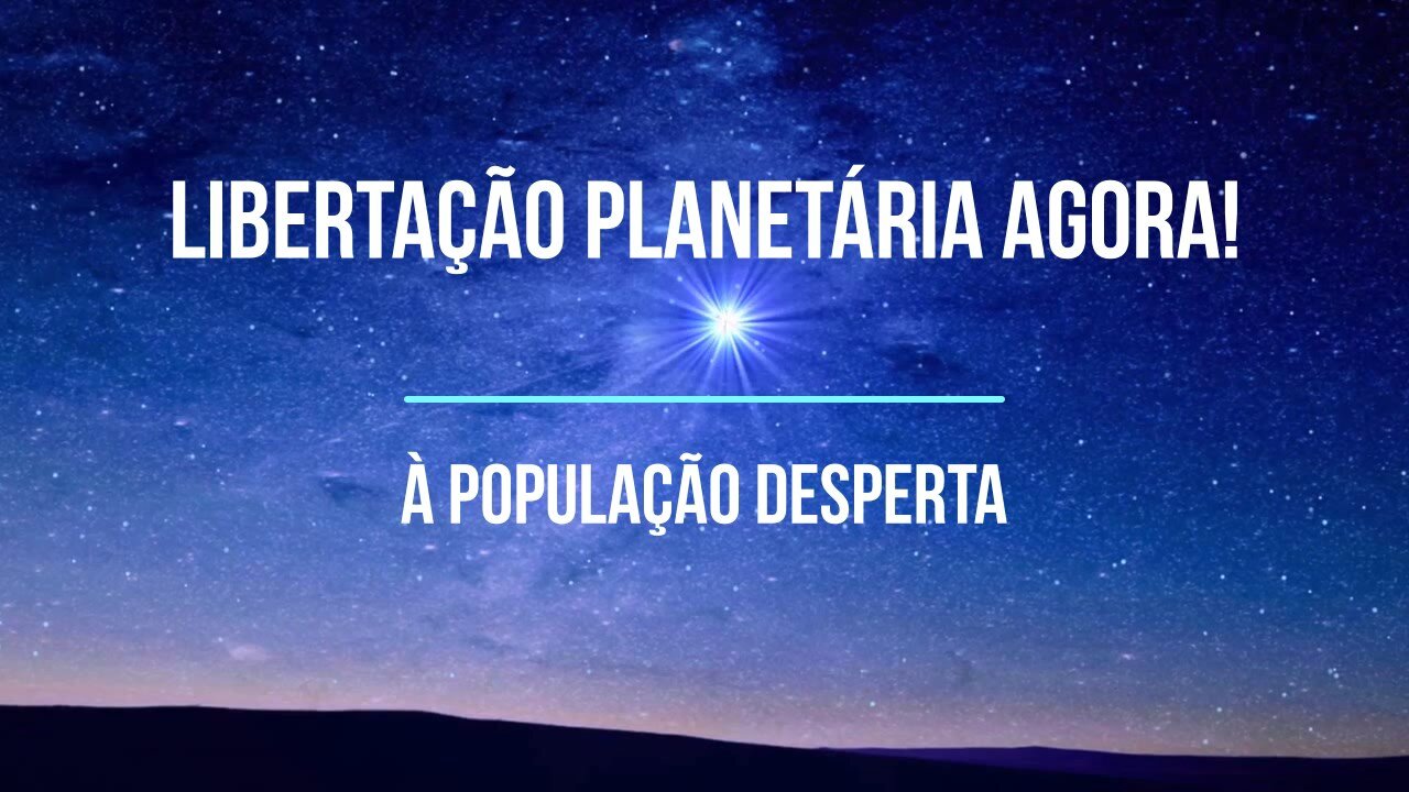 Petição pela Libertação Planetária - Portuguese (Portugal) promotional video