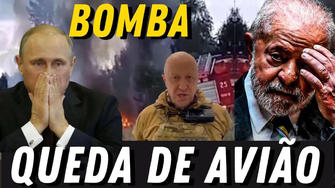 Urgente‼️ Queda de Avião “Acidente ou Derrubada” e Morte de Prigozhin (Grupo Wagner)