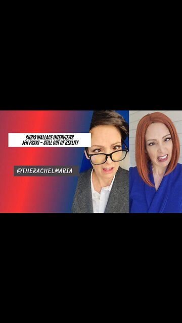 Chris Wallace Interviews Psaki who is STILL OUT OF REALITY🥴🙄😳🤪