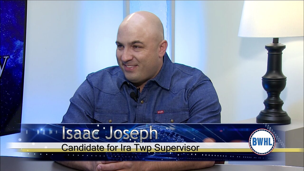 Candidate for Ira Township Supervisor - Isaac Joseph