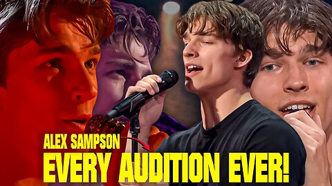 Every Alex Sampson America's Got Talent Auditions!