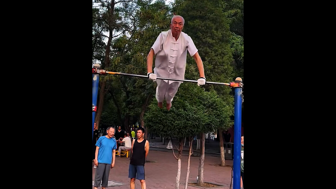 "74-year-old man challenging gravity and the passage of time! 🌟😲"