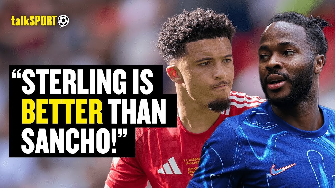 Alex Crook Believes Swapping Jadon Sancho For Raheem Sterling Would Be A GOOD Move For Man United 👀