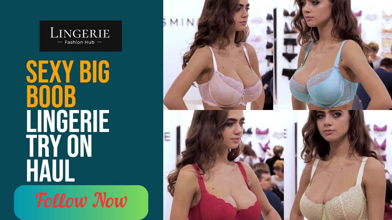 Sexy BIG BOOB in BIG BRA Jasmine Lingerie -Lingerie Fashion Hub