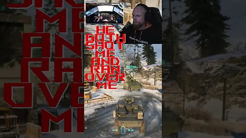 He Both Shot Me And Ran Over Me #battlefield #battlefield2042 #scandinavianwolf #shorts