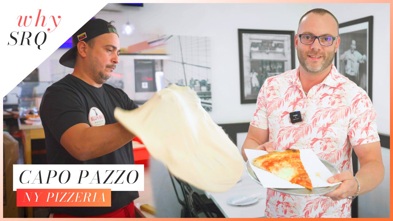 Where can you get a real slice of NY style pizza in Sarasota? Why Sarasota #31