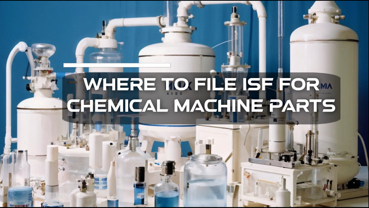 Simplifying ISF Filing for Chemical Machine Parts: The Essential Guide