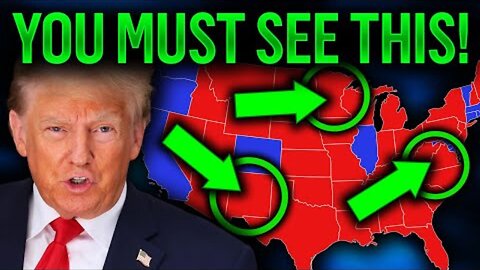 Trump MUST WIN These 3 States To Win The Election | 2024 Election Map Projection