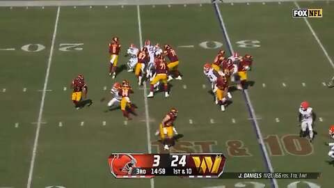 Cleveland Brown vs. Washington Commanders |NFL2024