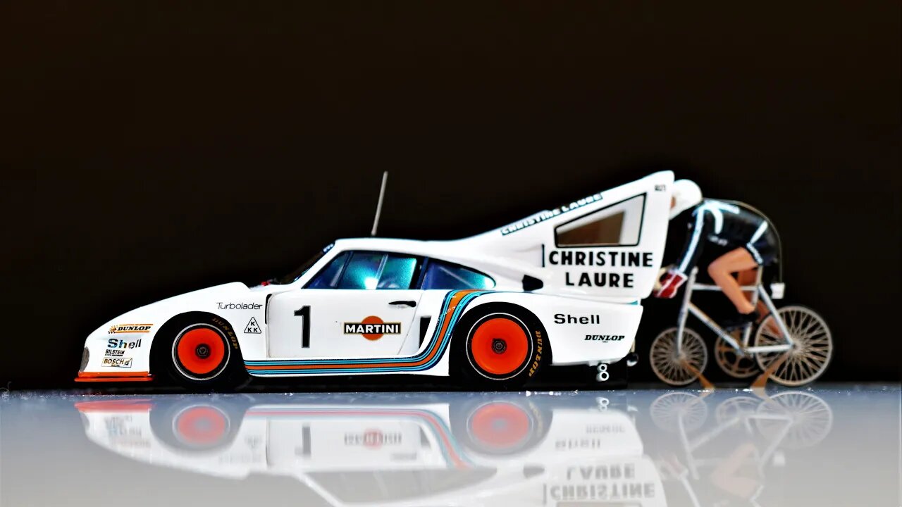 Porsche 935 Martini Nr.1 Bicycle Speed Record - Spark 1/43