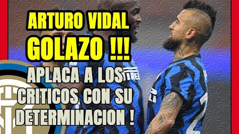 ARTURO VIDAL anota un GOLAZO que permite SOÑAR al INTER con el SCUDETTO!