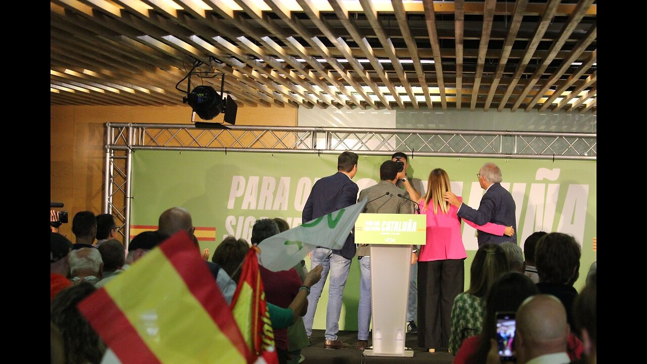 Discurso de Ignacio Garriga Vaz de Conceiçao en Salou