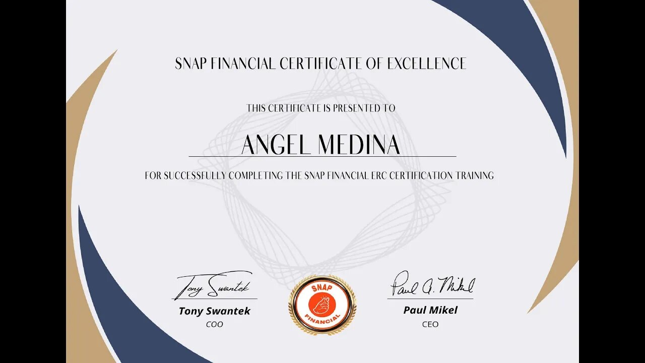 Snap Financial ERC Comp Plan