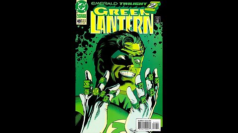 GREEN LANTERN #49 REVIEW. Stealing Green, unlimited power from (soon to be) dead Lanterns in space.