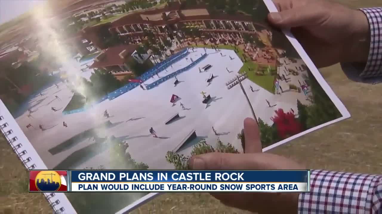 Skiing year-round? That's part of the plan at this Castle Rock development