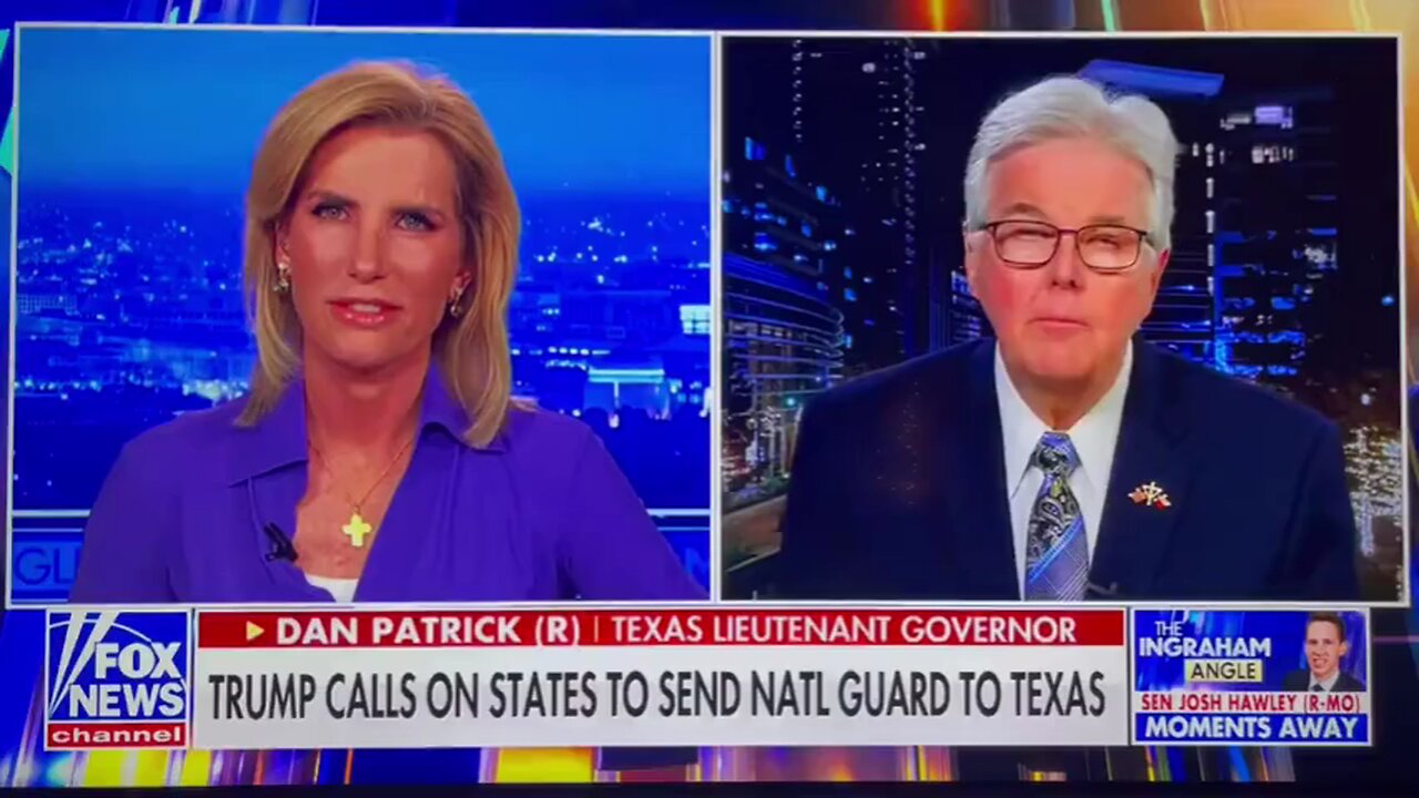 Texas Lt. Gov. Dan Patrick WARNS Biden what will happen if they try to stop them