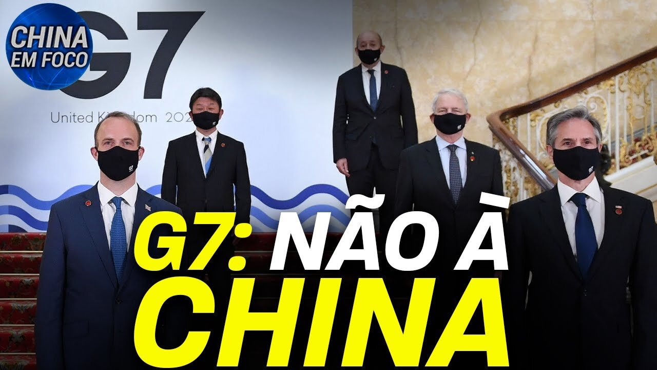 G7 diz não para China, apoia Taiwan; Foguete Chinês caira em breve na Terra