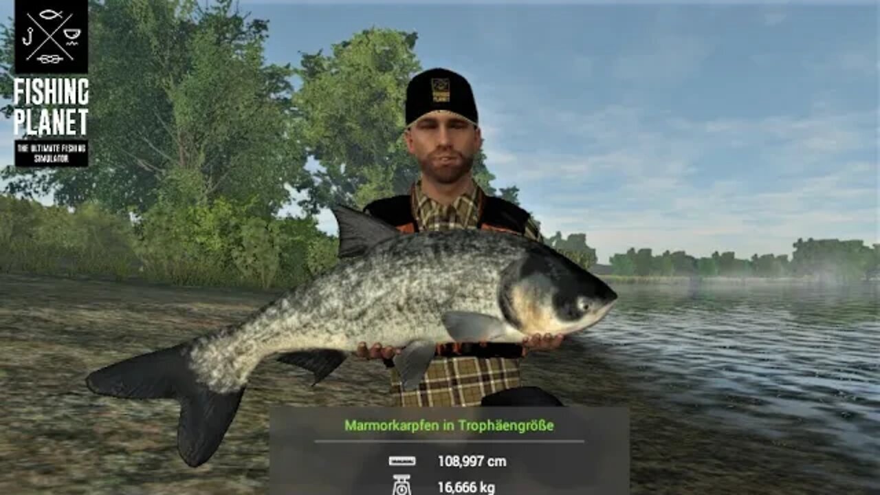 Fishing Planet Folge 481 Silber und Marmorkarpfen am Morgen Sander Baggersee