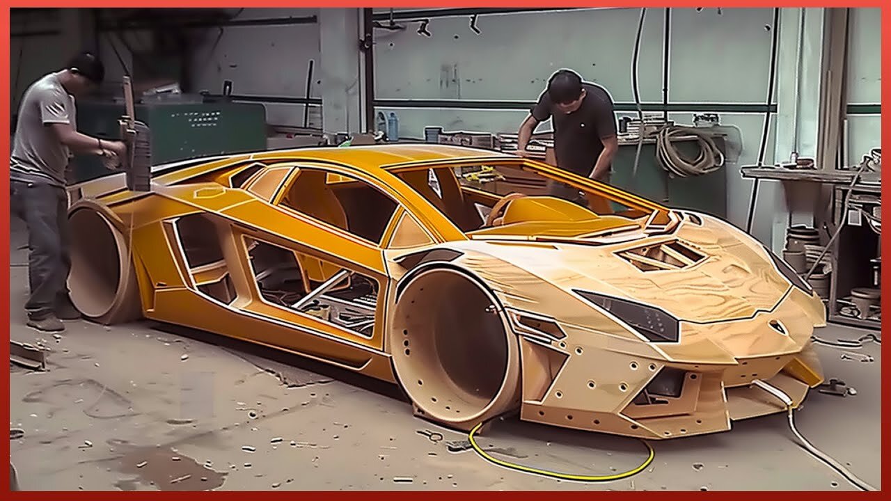 Man Builds Amazing LAMBORGHINI From Scratch in 10 Months | Start to Finish