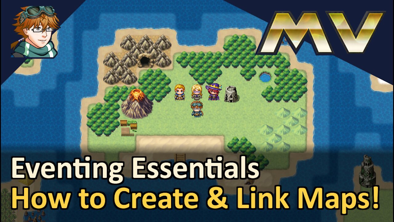 How to Create & Link Maps! RPG Maker MV! Tyruswoo RPG Maker