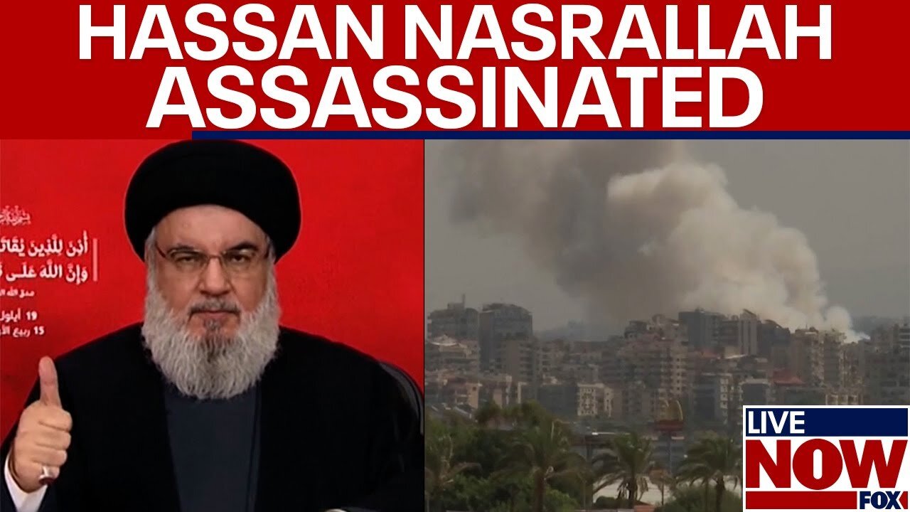 BREAKING: Hezbollah leader Hassan Nasrallah DEAD in Israel strike on Beirut, terror group confirms