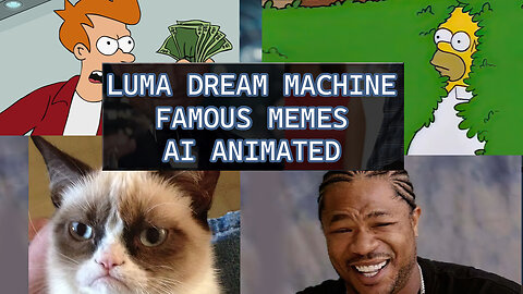 Famous Meme's Animated - Luma Dream Machine #memes #aianimation #viralvideo #lumaai