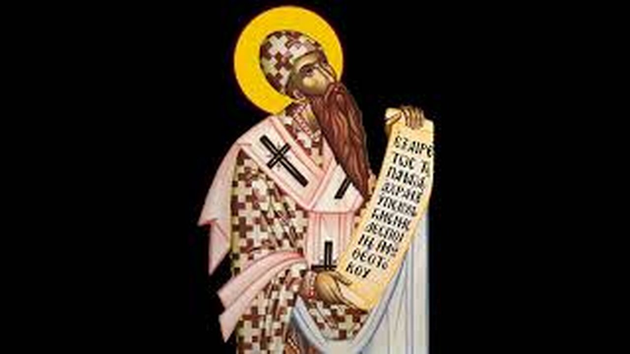 Viața Sfîntului Ierarh Chiril, Arhiepiscopul Alexandriei