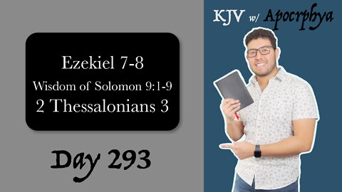 Day 293 - Bible in One Year KJV [2022]