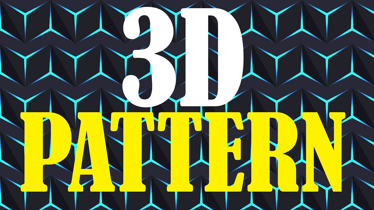 3D Pattern in Illustrator