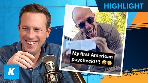 Man Reacts To First U.S. Paycheck!
