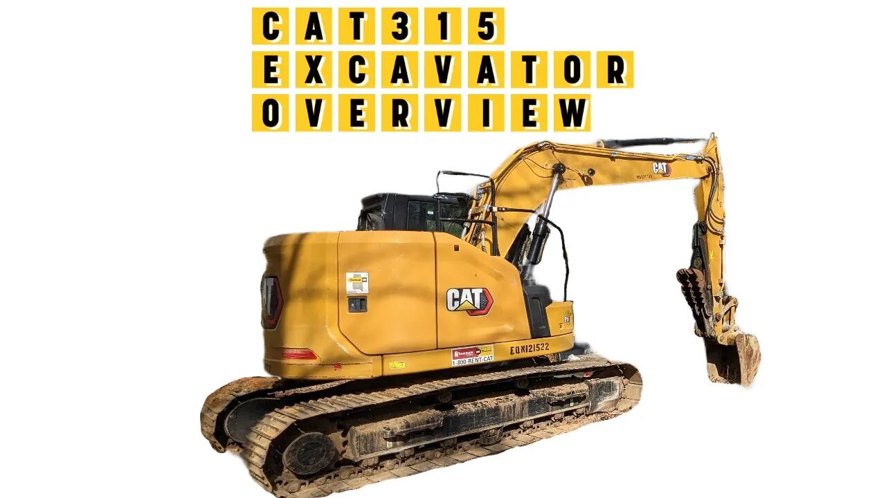 Get an Exciting Peek at the Cat 315 Excavator!