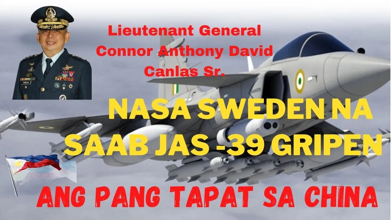 SAAB JAS-39 GRIPEN ang pang TAPAT sa CHINA
