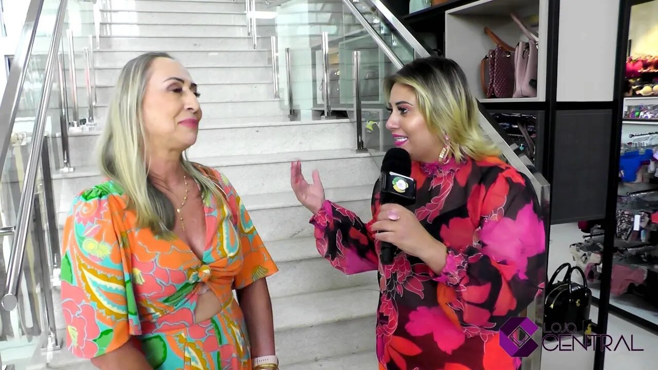 Ines Turci fala dos momentos que passou no inicio da Loja Central